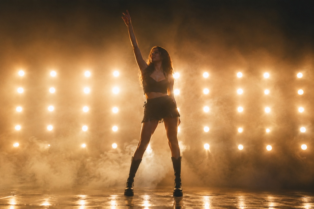 Storyboard showing one uploaded photo turning into a 12-second vertical Looks Can Kill style dance clip
